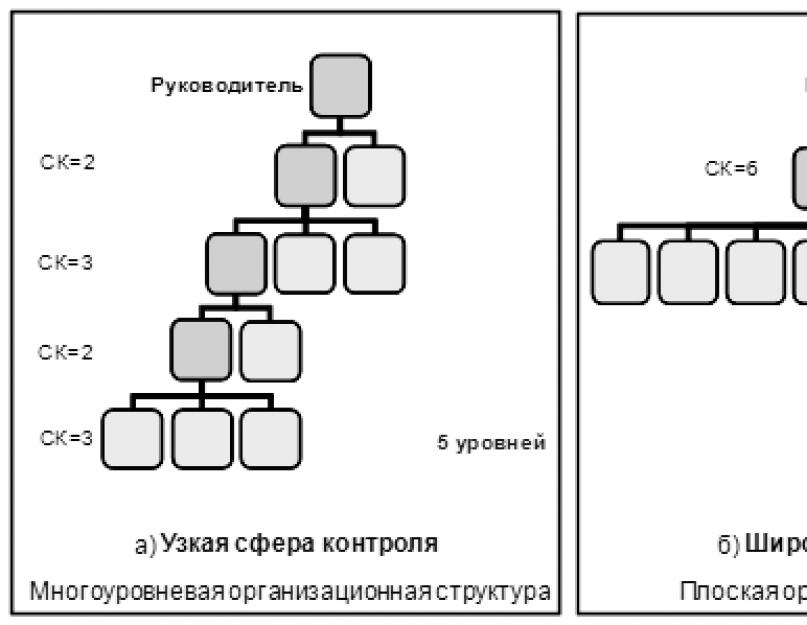 Сфера контроля. Многоуровневая организационная структура. Многоуровневая структура управления. Двухуровневая организационная структура. Двухуровневая структура организации.