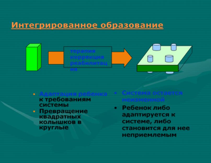 Формы организации инклюзивного образования. Методические указания и рекомендации «Документация по сопровождению инклюзивного образования в образовательных учреждениях По вопросам организации инклюзивного образования